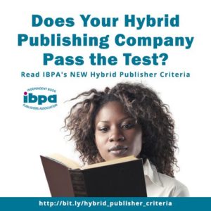 woman reading with text "Does your hybrid company pass the test?"